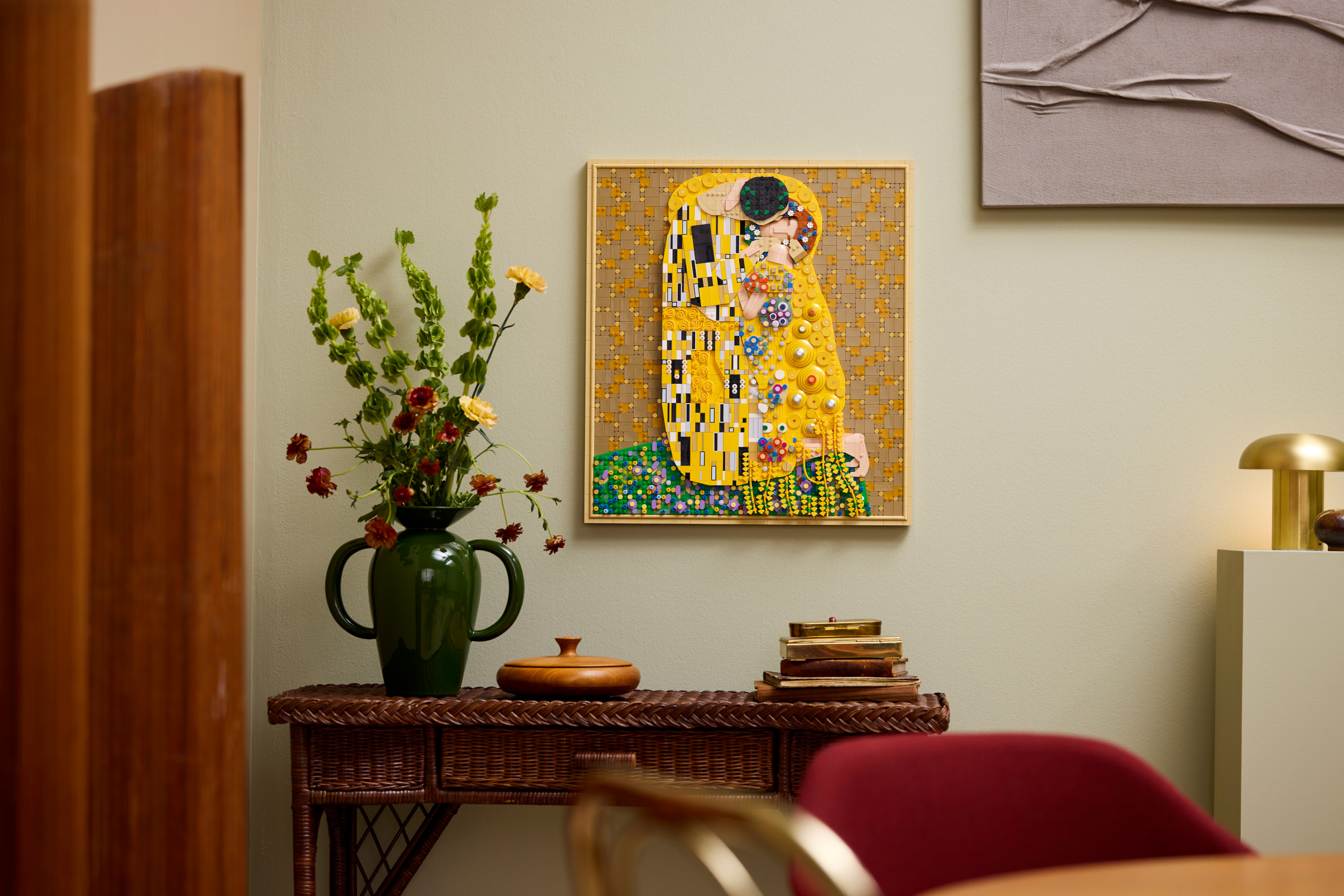 The Kiss, Lego Art