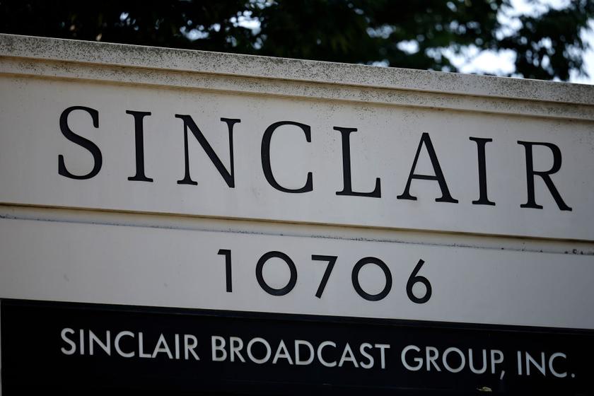 Sign outside Sinclair HQ in Cockeysville, Md. 