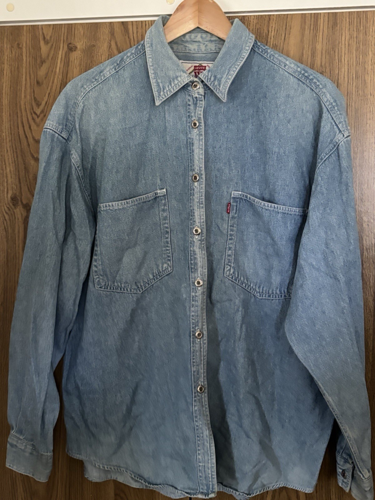 Women&amp;rsquo;s Vintage Levi&amp;rsquo;s Denim Shirt Size L