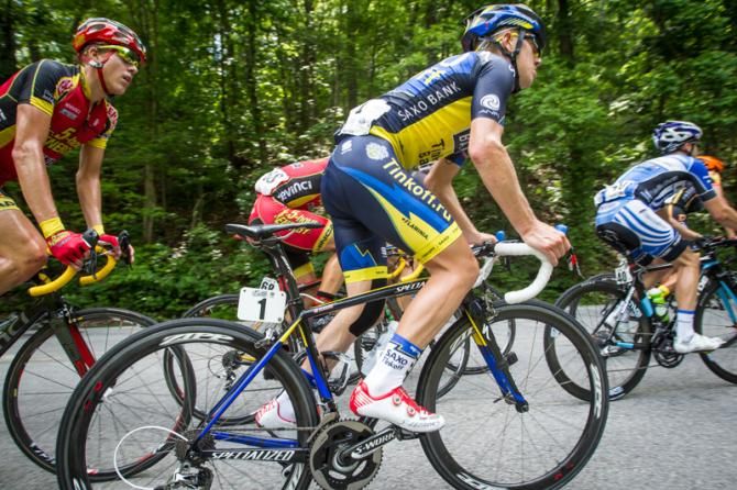 Timmy Dugan (Saxo-Tinkoff) was back to defend last year's title.