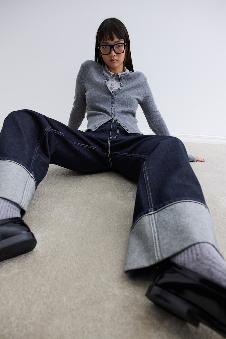 Baggy Wide Low Jeans