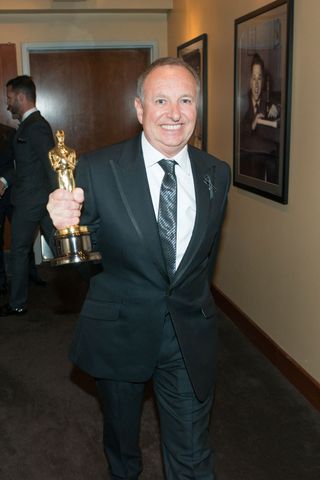 Chris Munro Backstage At The Oscars