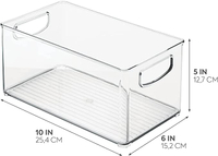 Clear bins, Amazon