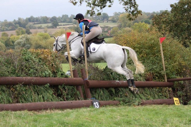 Kitkat flying a hedge