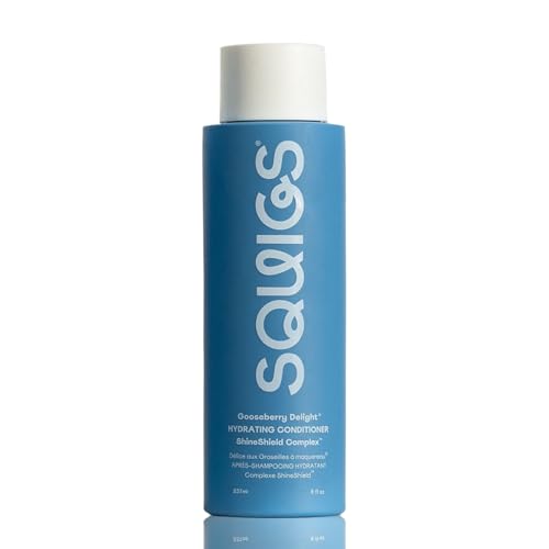 Squigs Gooseberry Delight Hydrating Conditioner &amp;ndash; Allure Best of Beauty Winner &amp;ndash; Detangling, Moisturizing Conditioner for Dry or Damaged Hair &amp;ndash; Vegan, Silicone-Free &amp;ndash; Color-Safe &amp;ndash; for All Hair Types