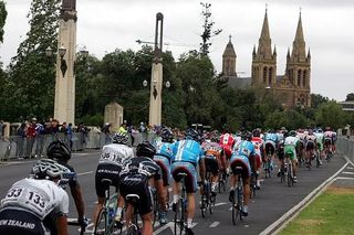 The pace was on in Adelaide at the 2007 TDU