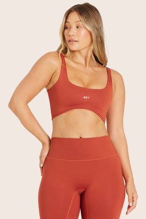 Formcloud® Rise Bra - Cayenne