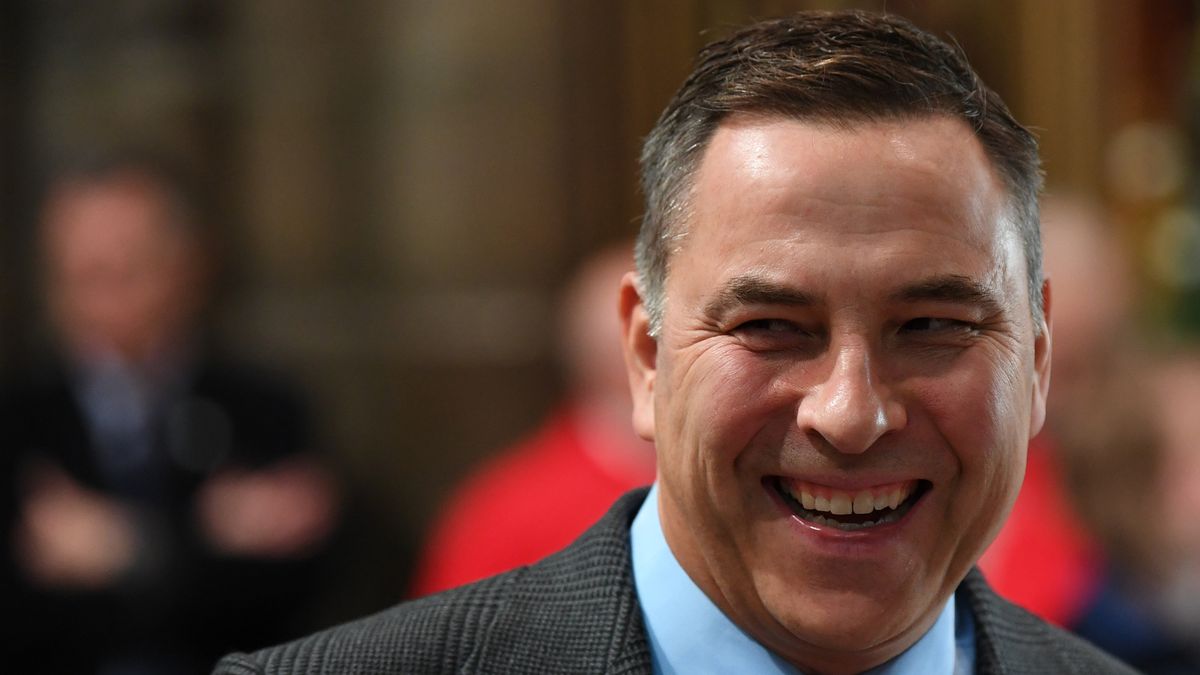 David Walliams photographed at the 2022 Commonwealth Day service ceremony