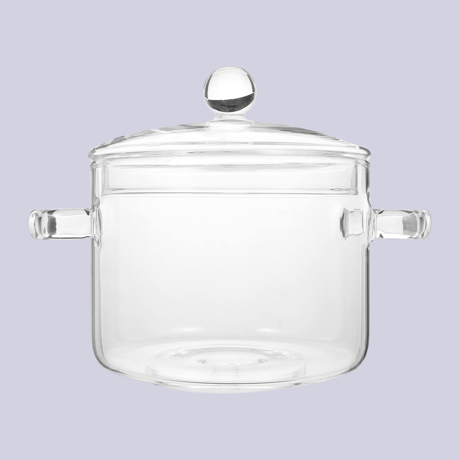 A glass simmer pot