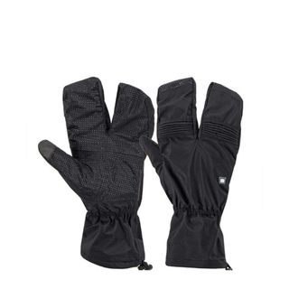 Sportful Lobster Gloves in black on a white background