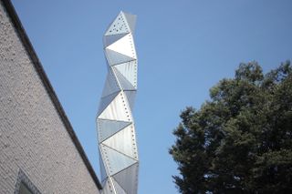 Art Tower in Mito by Isozaki Arata