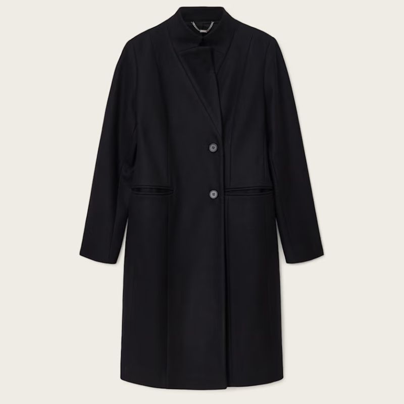 black coat