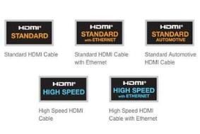 New HDMI logos