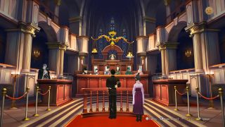 The Great Ace Attorney Ryunosuke Susato Court Room