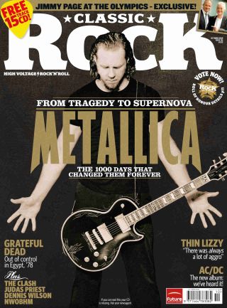 The cover of Classic Rock magazine issue 124