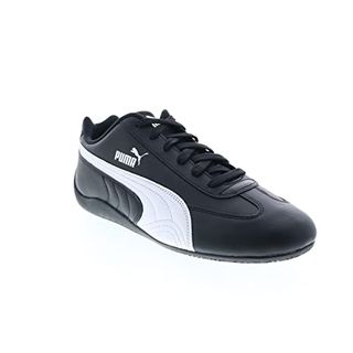 Puma Mens Speedcat Shield Leather Lace Up Sneakers Shoes Casual - Black - Size 4 M