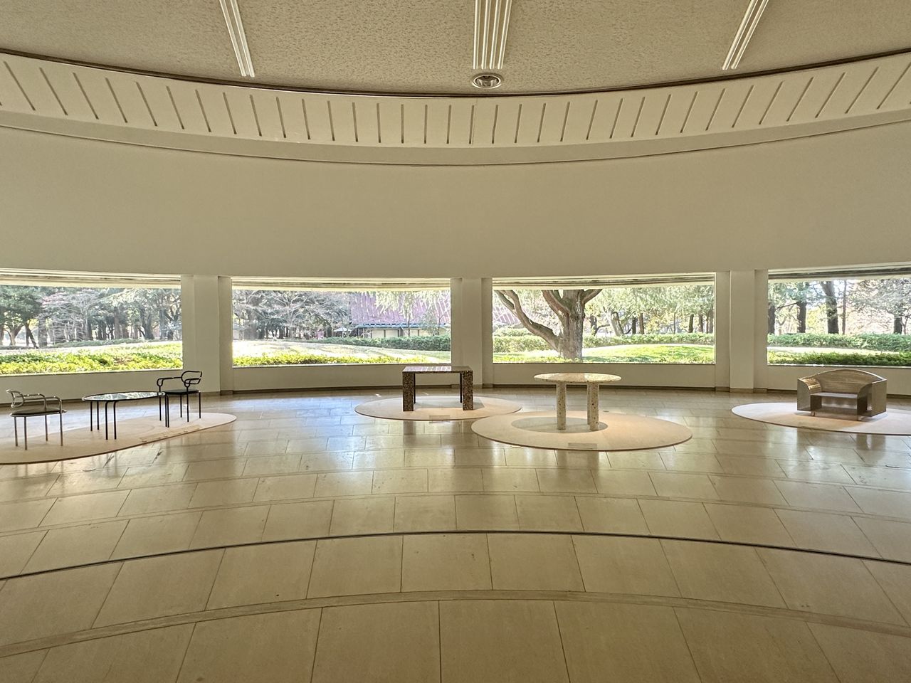 Shiro Kuramata Installation View at Setagaya Art Museum, Tokyo.