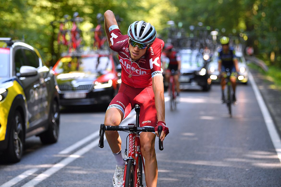 Ilnur Zakarin plays water carrier