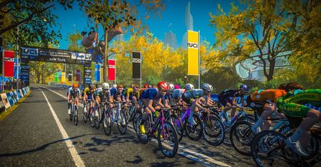 Team USA at the 2023 UCI Esports World Championships 