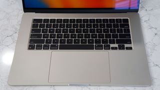 MacBook Air 15-inch (2023) keyboard