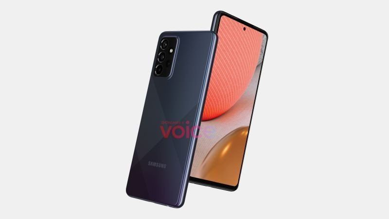 Samsung Galaxy A72 Leaked Renders