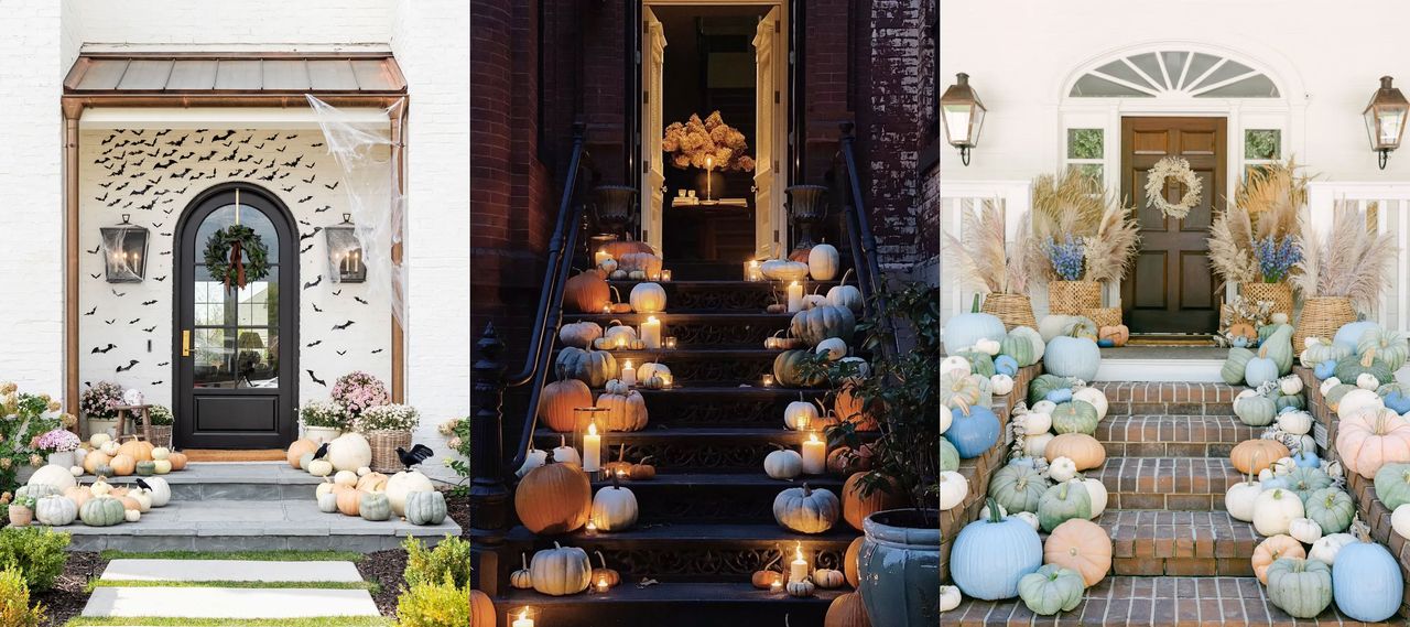 Halloween door decor ideas