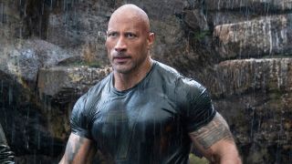 Dwayne Johnson in Hobbs and Shaw
