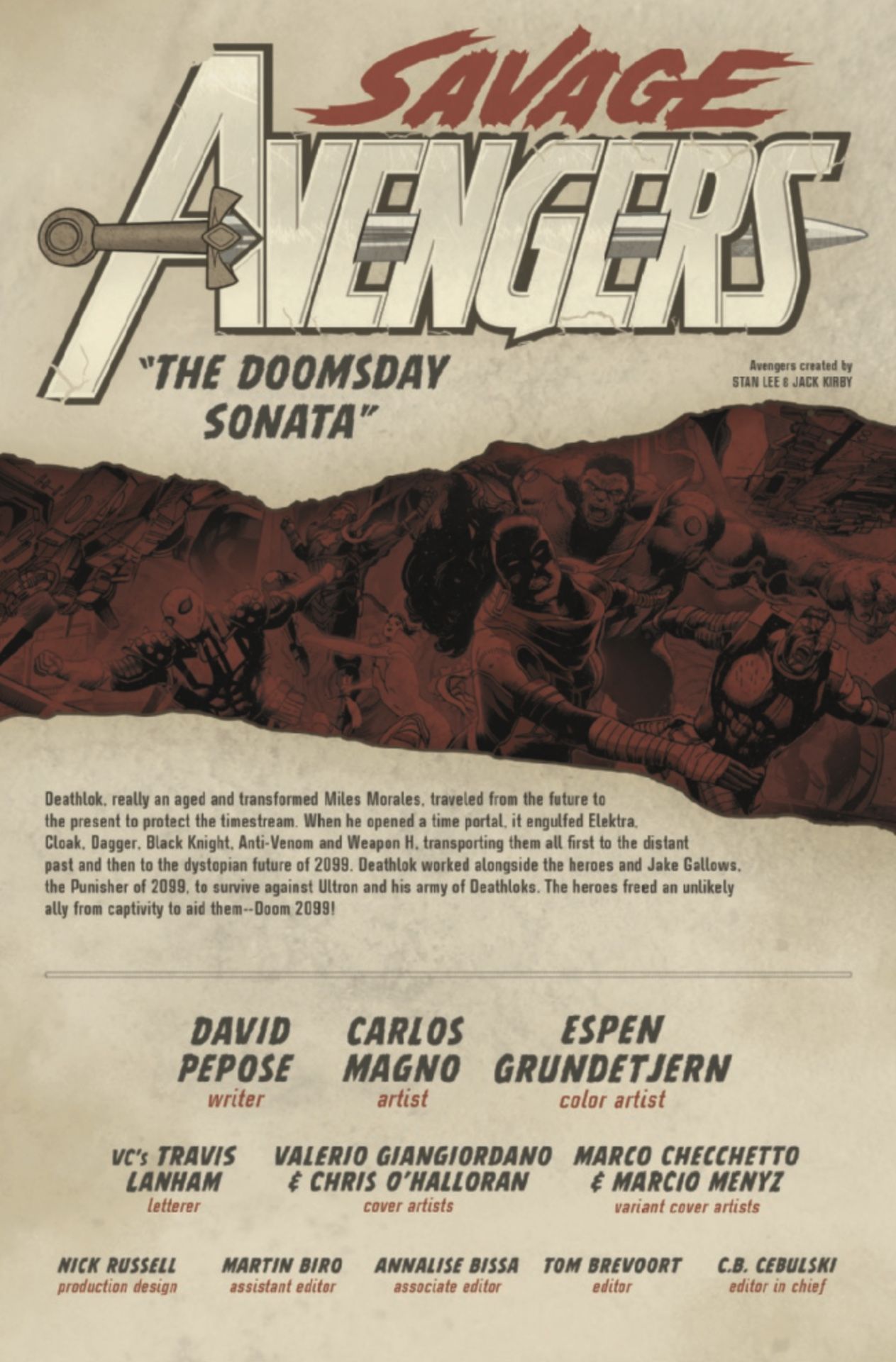 Savage Avengers #8 art