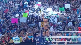 The Rock at WrestleMania 29