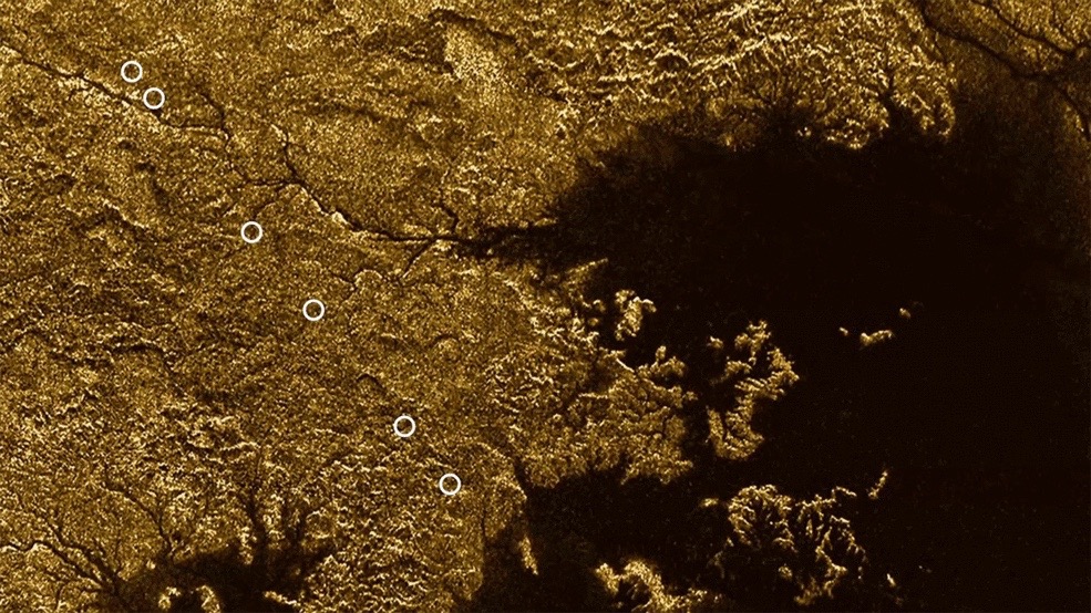 Deep, Flooded Canyons on Saturn Moon Titan