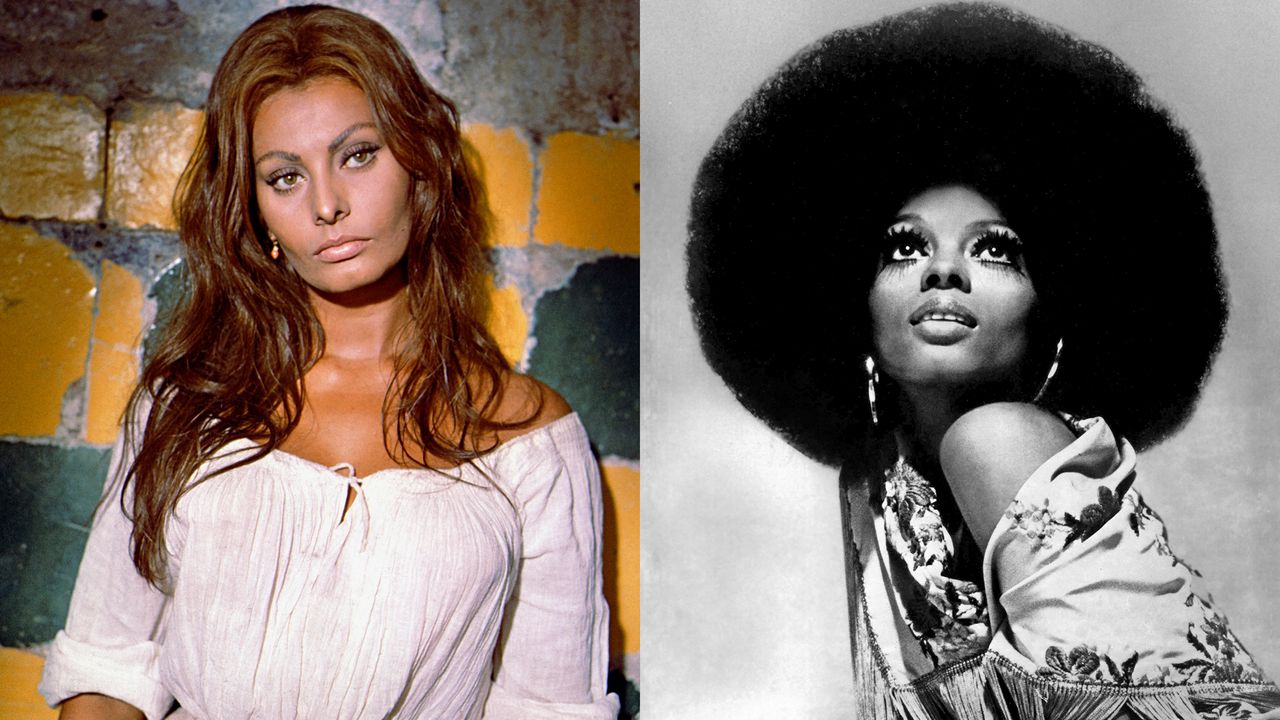 70s icons sophia loren diana ross