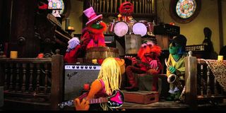 The Electric Mayhem in The Muppet movie