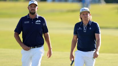 Marc Leishman and Cameron Smith at the 2021 Zurich Classic of New Orleans