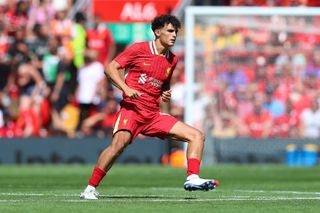 Bajectic in action for Liverpool during pre-season