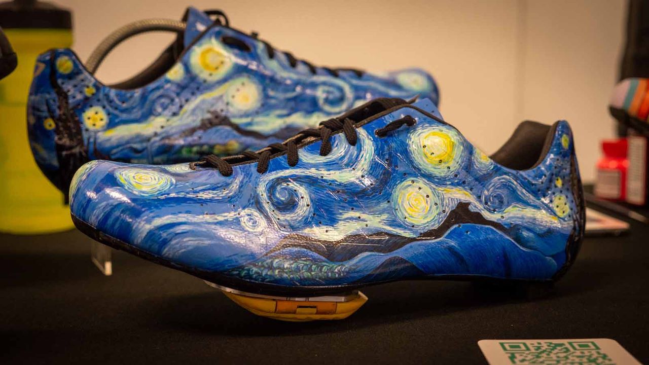 cool painted shoes from Rouleur Live