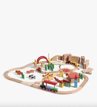 Wooden Train Set