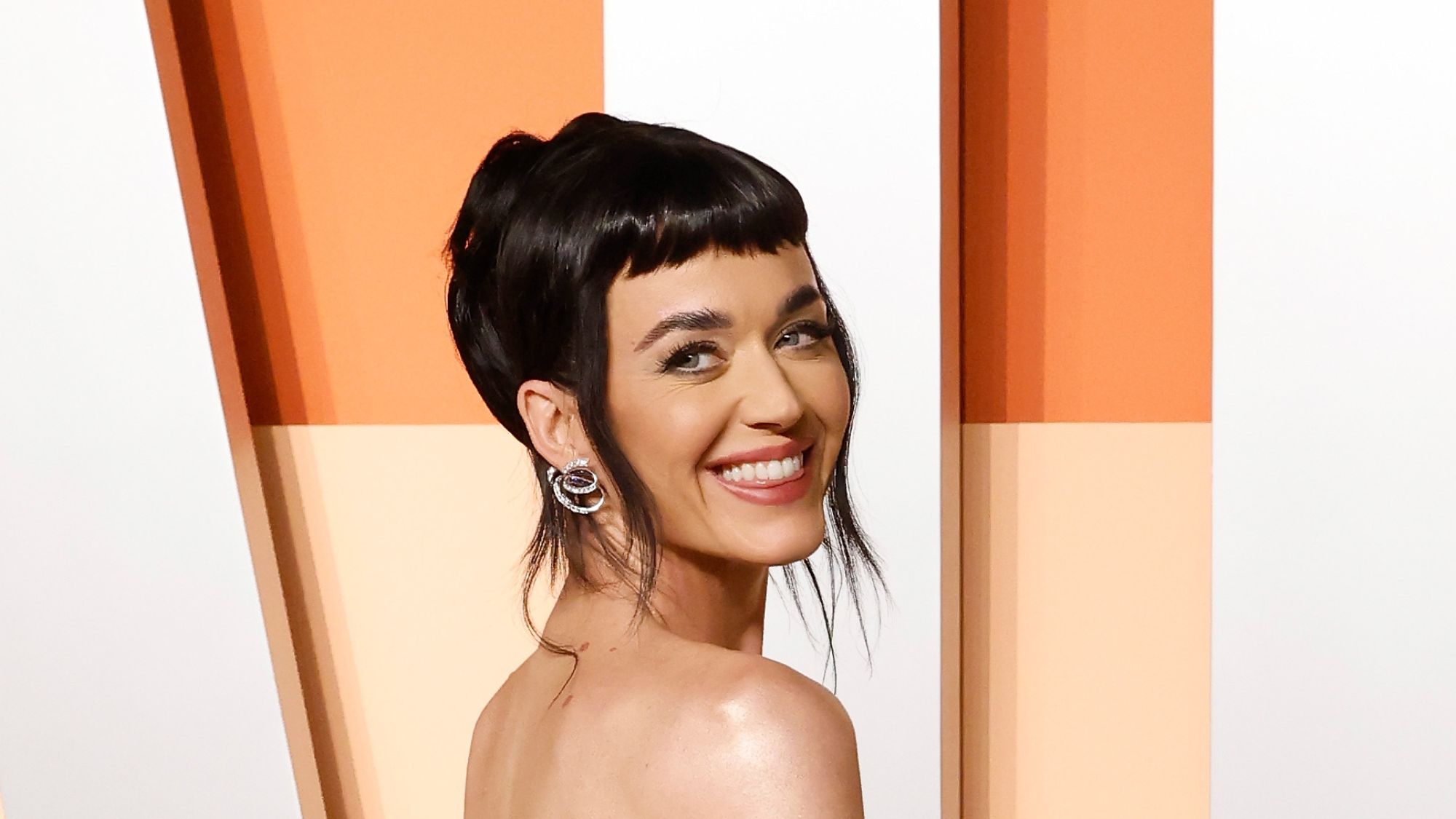 Katy Perry attends the 2025 Vanity Fair Oscars party