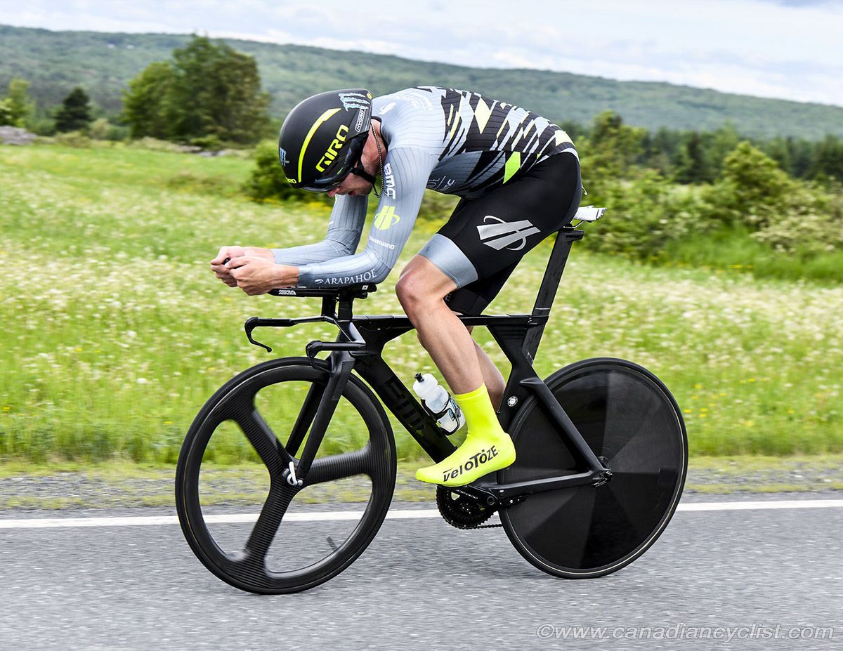 Ben Wolfe (Arapahoe/Hincapie p/b BMC) finished 6th in the Tour de Beauce time trial