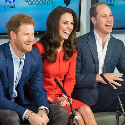Prince William, Princess Kate, and Prince Harry