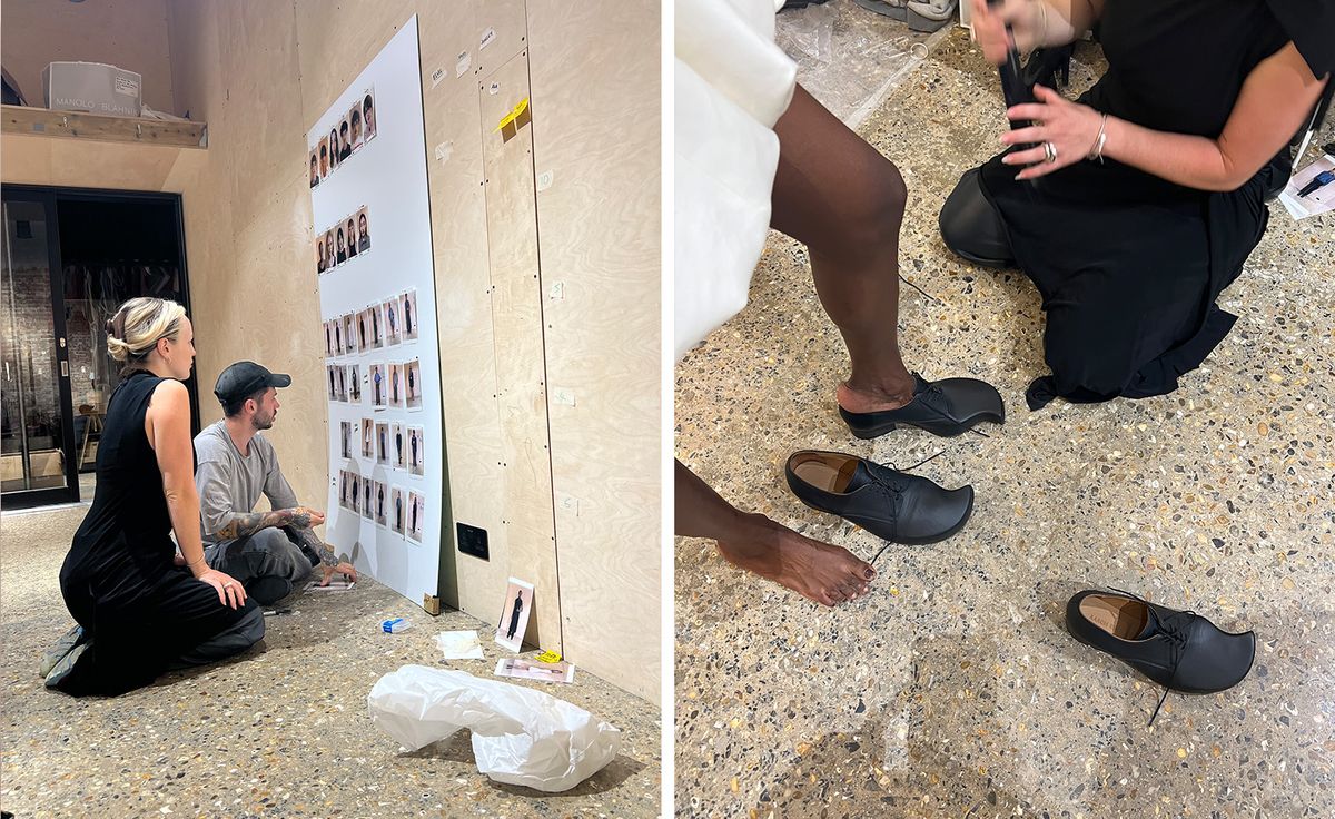 Behind the scenes at Aaron Esh