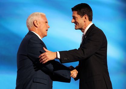 Mike Pence has endorsed Paul Ryan.