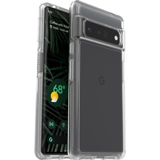 Otterbox Symmetry Clear Series attached to a Google Pixel 6 Pro