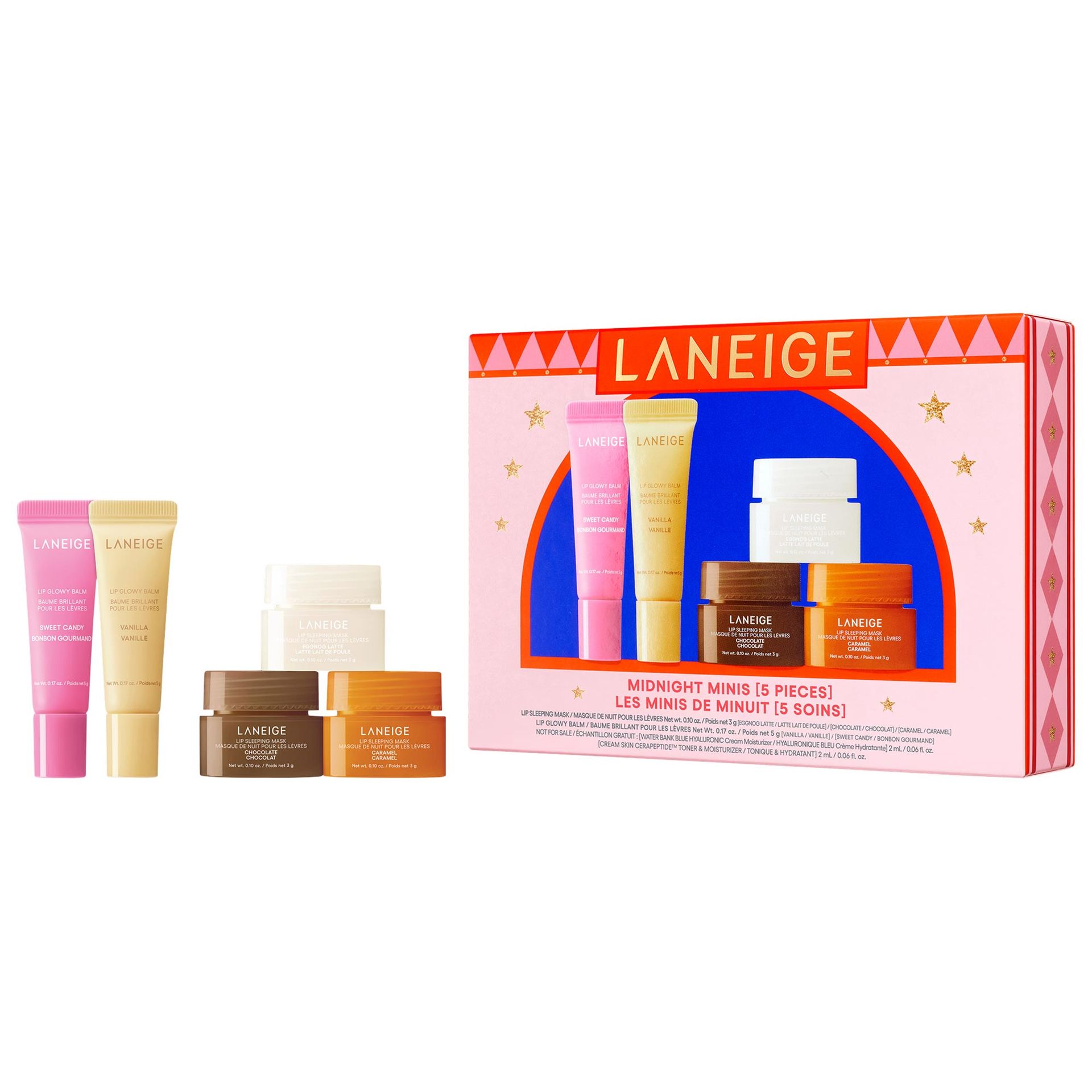 Midnight Minis Lip Glowy Balm and Lip Sleeping Mask Gift Set