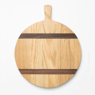 Round Oak Bread Board