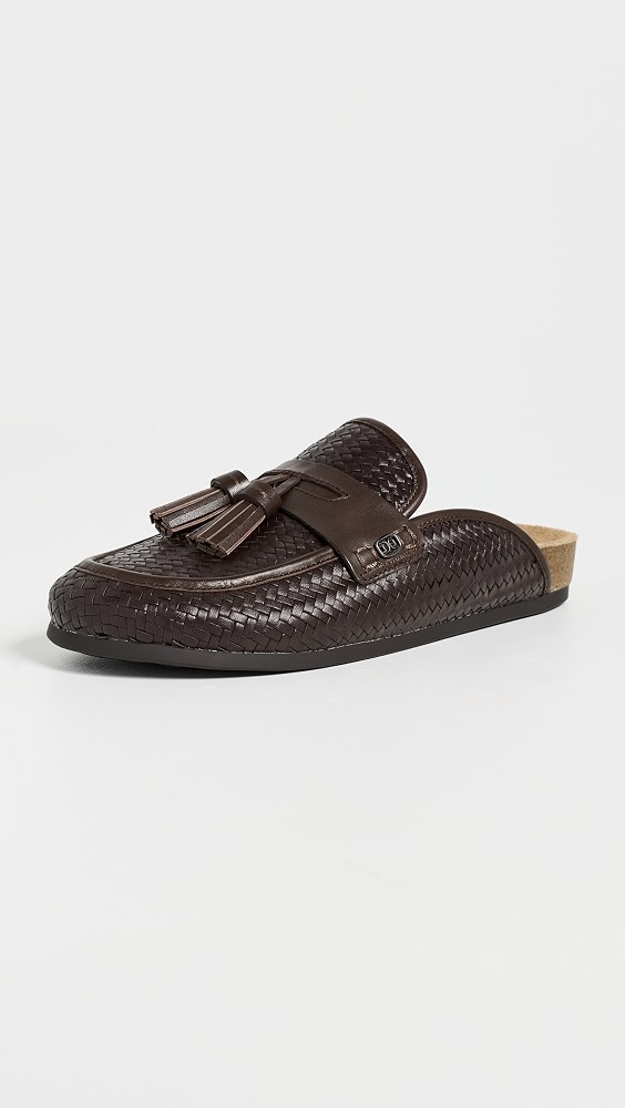 Astrid Weave Mules - Cafe Noir
