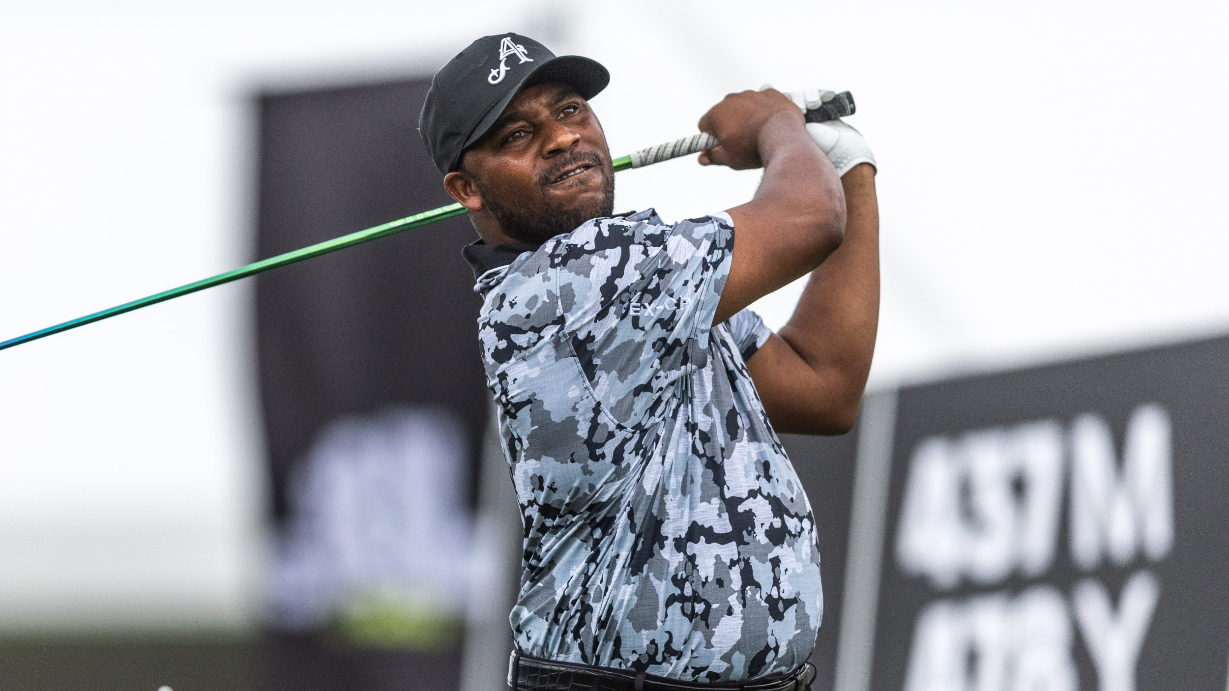 Harold Varner III taking a shot