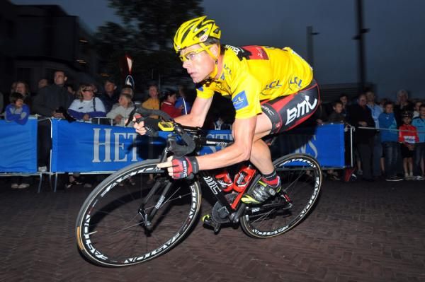 Cadel Evans gets down to business