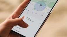 Android Find Hub running on phone