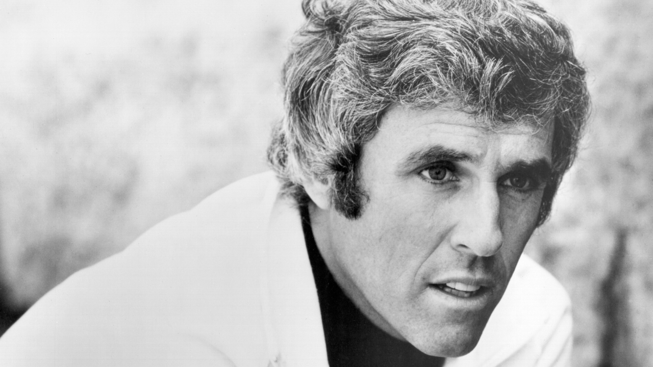 Black and white portrait of Burt Bacharach