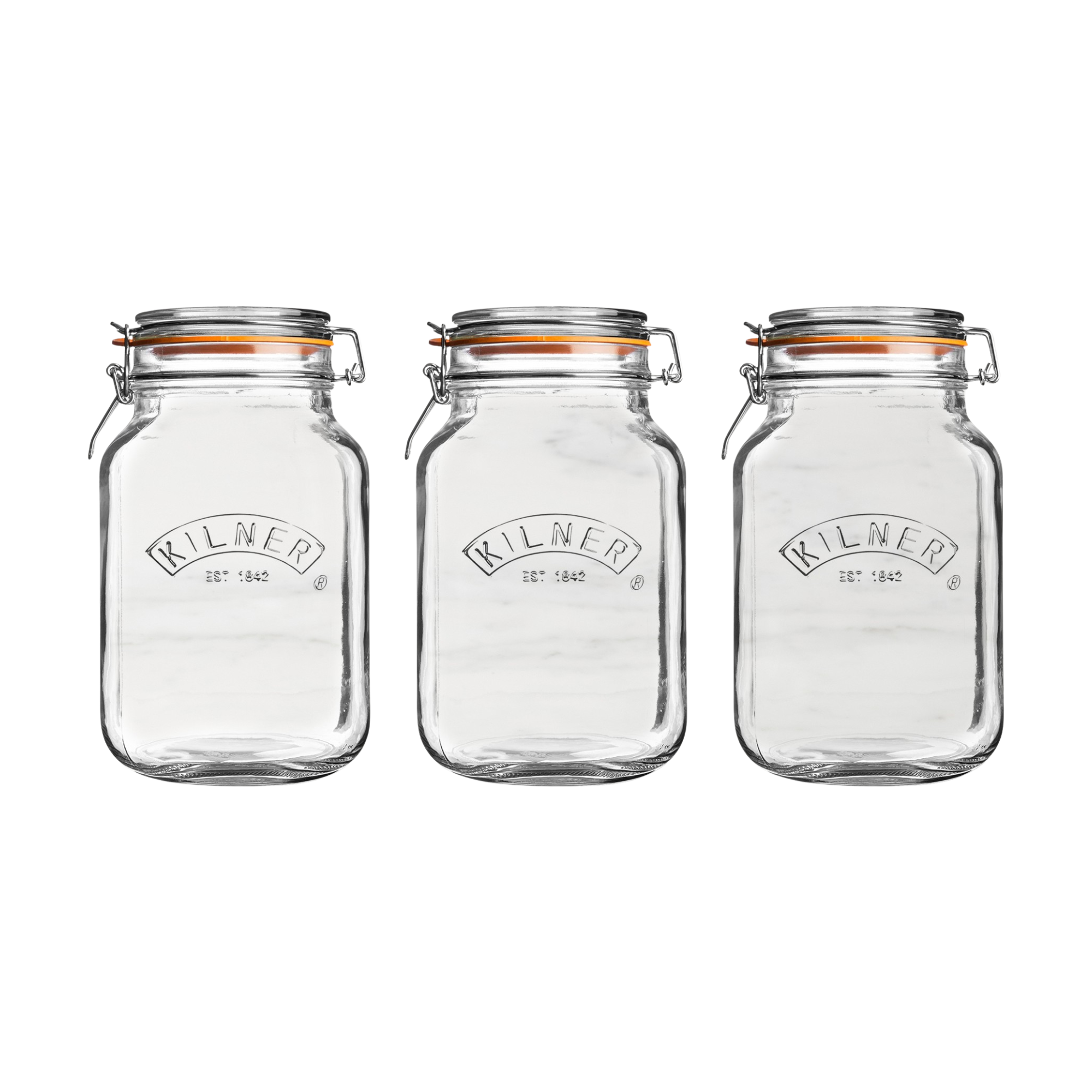 set of three mason jars
